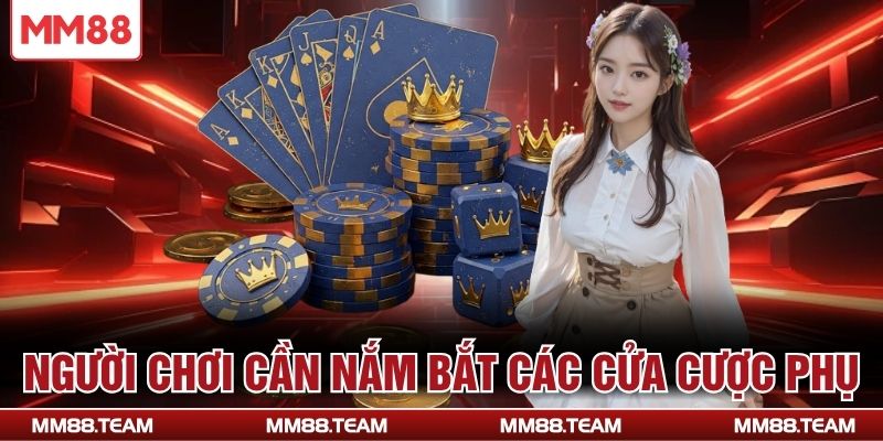 Người chơi cần nắm bắt các cửa cược phụ
