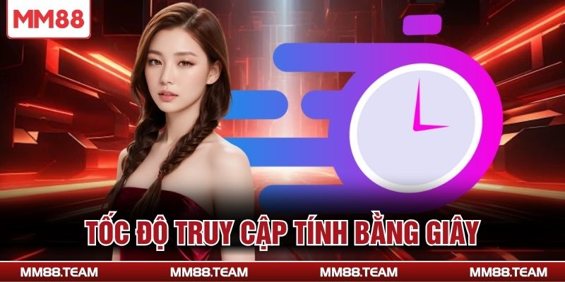 Tốc độ truy cập tính bằng giây